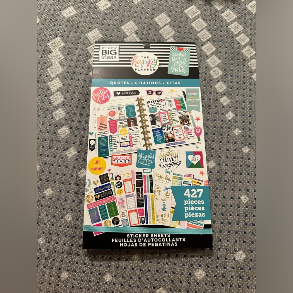 *NEW* The happy planner, sticker sheet, planner / scrapbook stickers